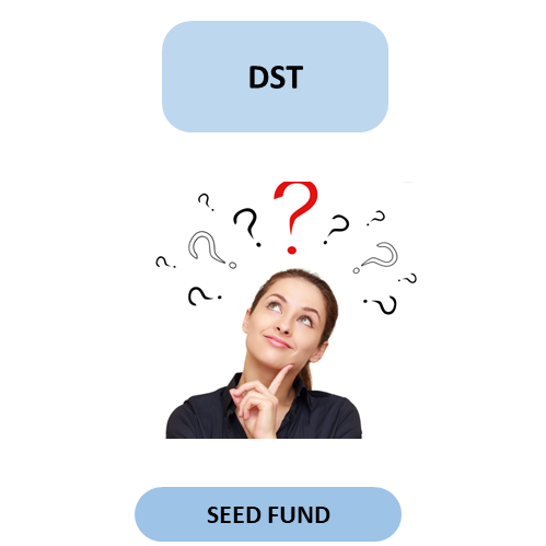 how to get seed fund from dst from a tbi
