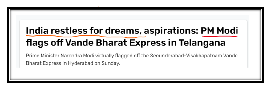A Restless India - dreams and aspirations