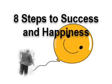 8 steps to success and happiness