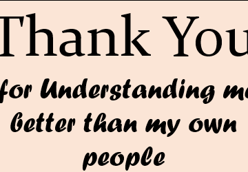 I am proud of You!