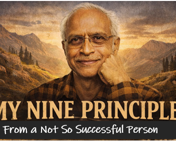 9 Principles from a Not So Successful Person