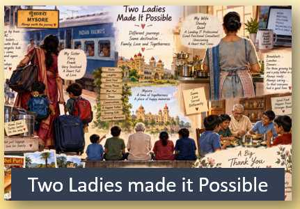 Two Ladies made it possible.